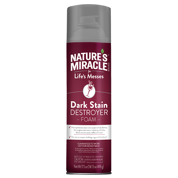 Dark Stain Destroyer Foam Nature s Miracle
